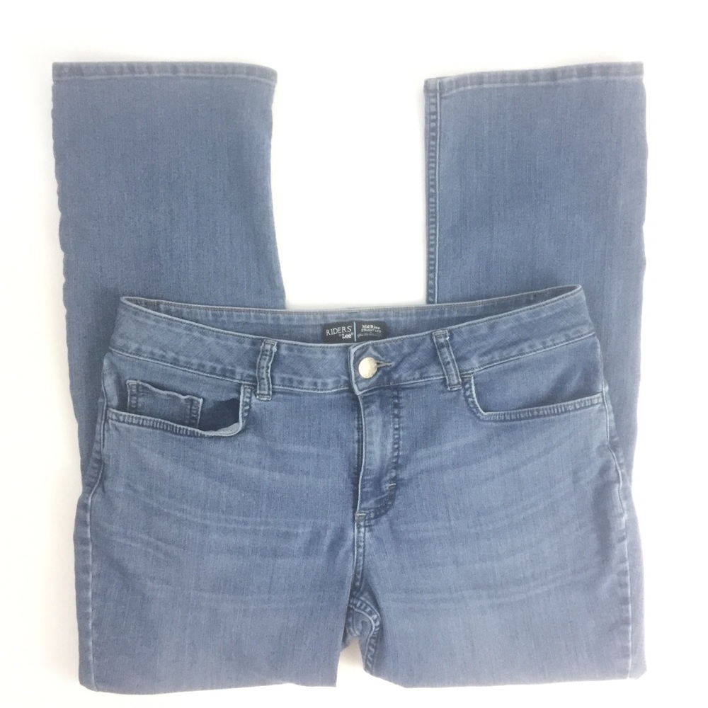 Lees jeans mid rise straight leg 14P